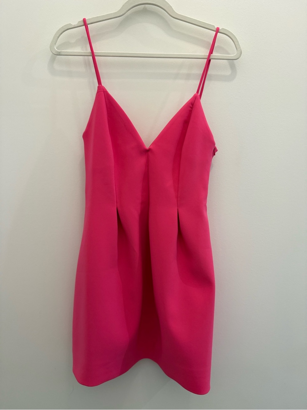 Zara Pink Spaghetti Strap Mini Dress
